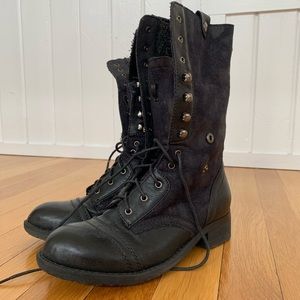 Black Steve Madden Boots